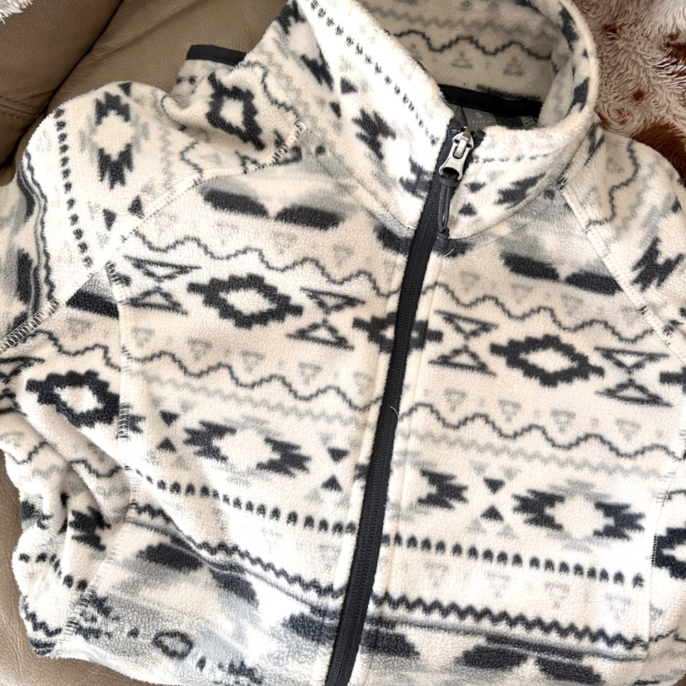 Aztec fleece jacket